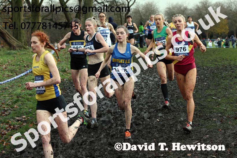 Senior Women and under-23 Womens 2017 British Athletics Liverpool Cross Challenge, Sefton Park, Liverpool. Photo:  David T. Hewitson/Sports for All Pics